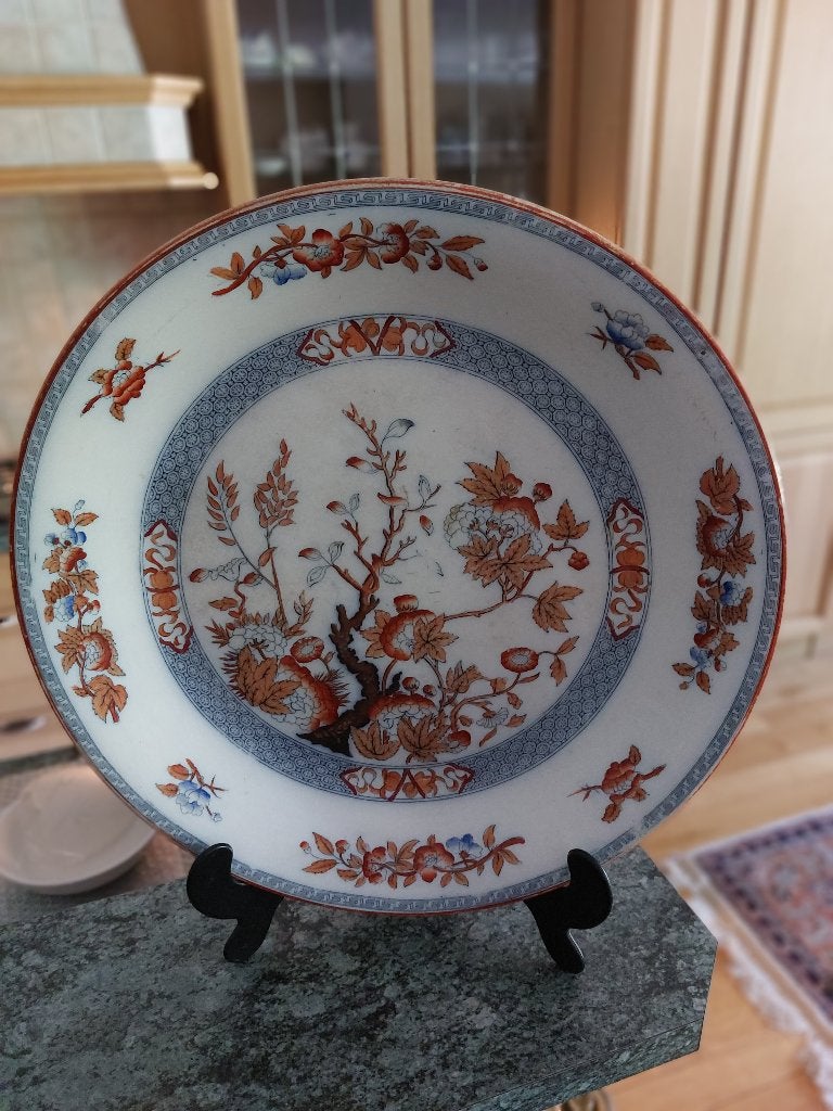 antiek Indonesisch bord/schaal, Ophalen