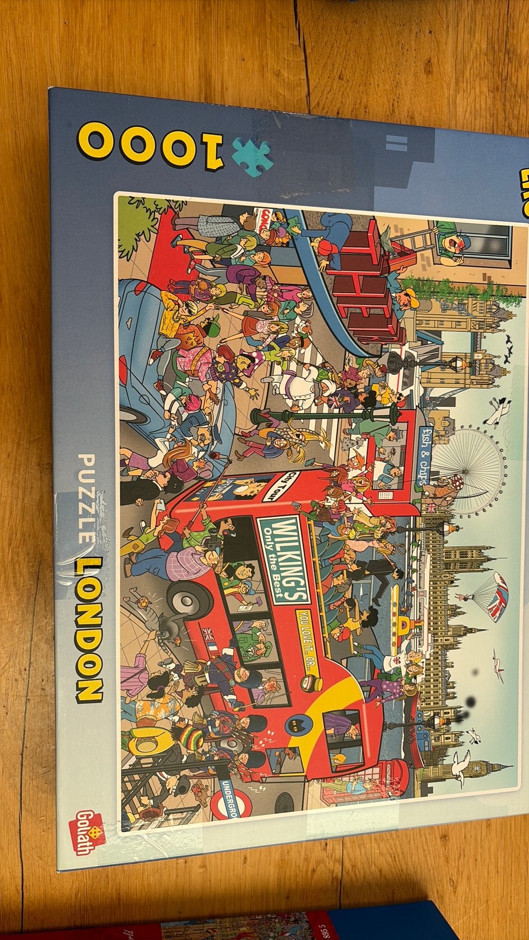 Puzzels 1000 stukjes compleet, Ophalen of Verzenden, 500 t/m 1500 stukjes, Zo goed als nieuw