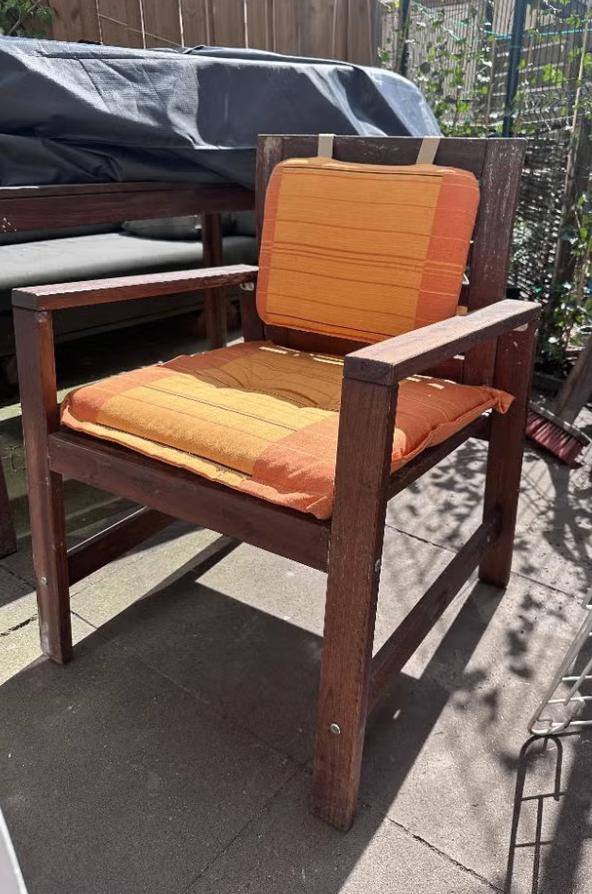 IKEA Applaro tuin lounge stoel, Ophalen, Gebruikt, Hout