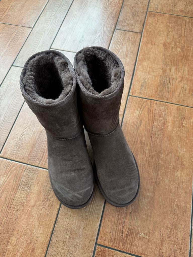 UGG laarzen - 3x gedragen, Ophalen of Verzenden, Zo goed als nieuw, Grijs, Lage of Enkellaarzen