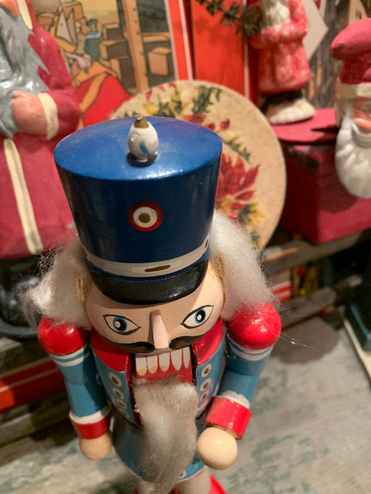 Zeer oude kerst notenkraker, Diversen, Kerst, T, Ophalen of Verzenden, Zo goed als nieuw, N