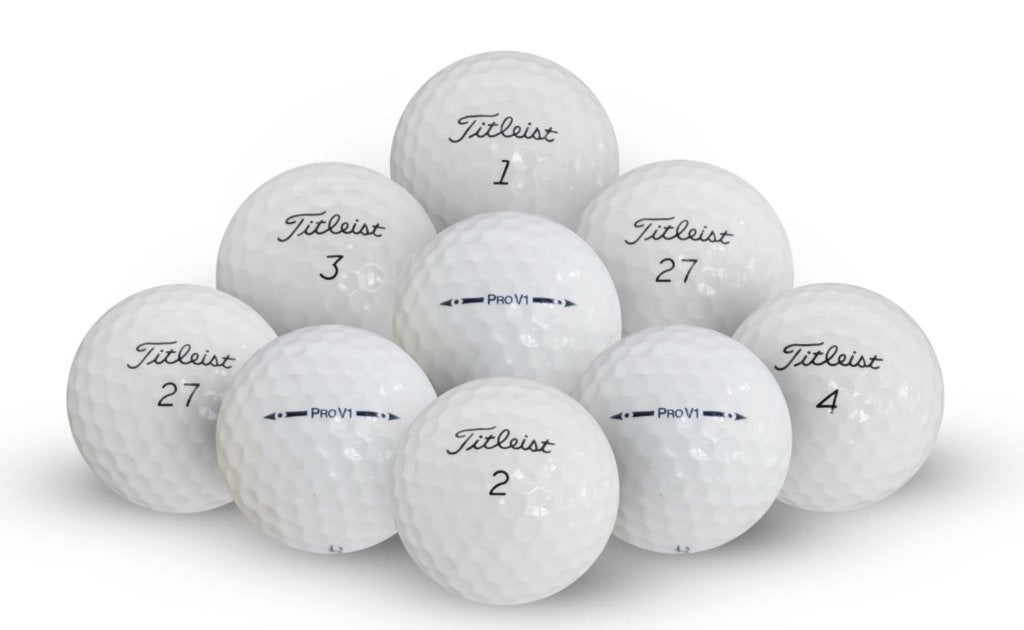 Titleist Pro V1/V1X Lakeballs AA quality 100 pieces, Ophalen of Verzenden, Zo goed als nieuw, Bal(len), Overige merken