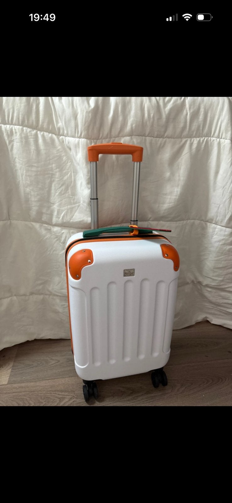 Postcodeloterij koffer, Wieltjes, 50 tot 60 cm, Hard kunststof, Nieuw