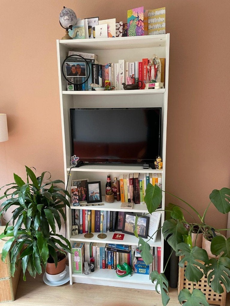 IKEA BILLY boekenkast (wit)., Ophalen, Gebruikt, 200 cm of meer, 50 tot 100 cm