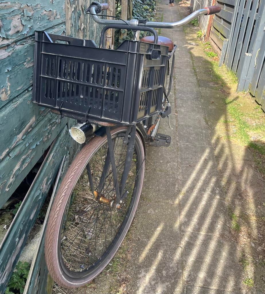 Transporterfiets Explorer met krat, Fietsen en Brommers, Versnellingen, Ophalen, Overige merken, 53 tot 56 cm