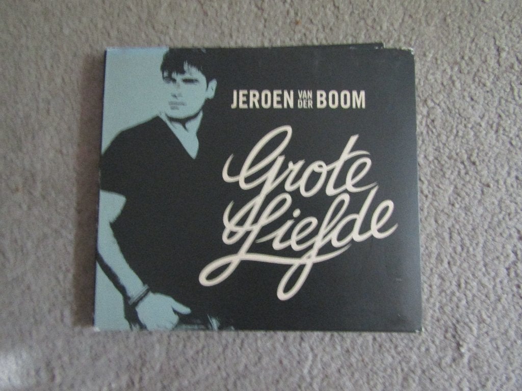 CD: Jeroen van der Boom - Grote liefde, Gebruikt, Ophalen of Verzenden, Pop, Album