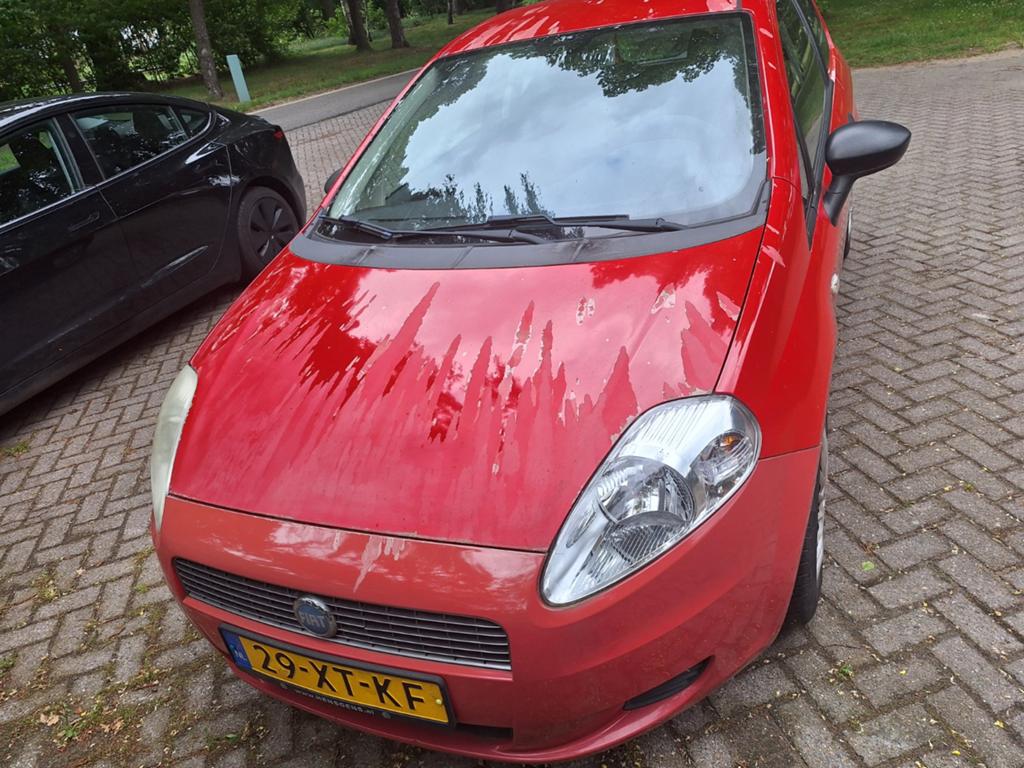 Fiat Punto 1.2 3DR 2007 Rood, 40 €/maand, 1242 cc, 4 cilinders, Origineel Nederlands