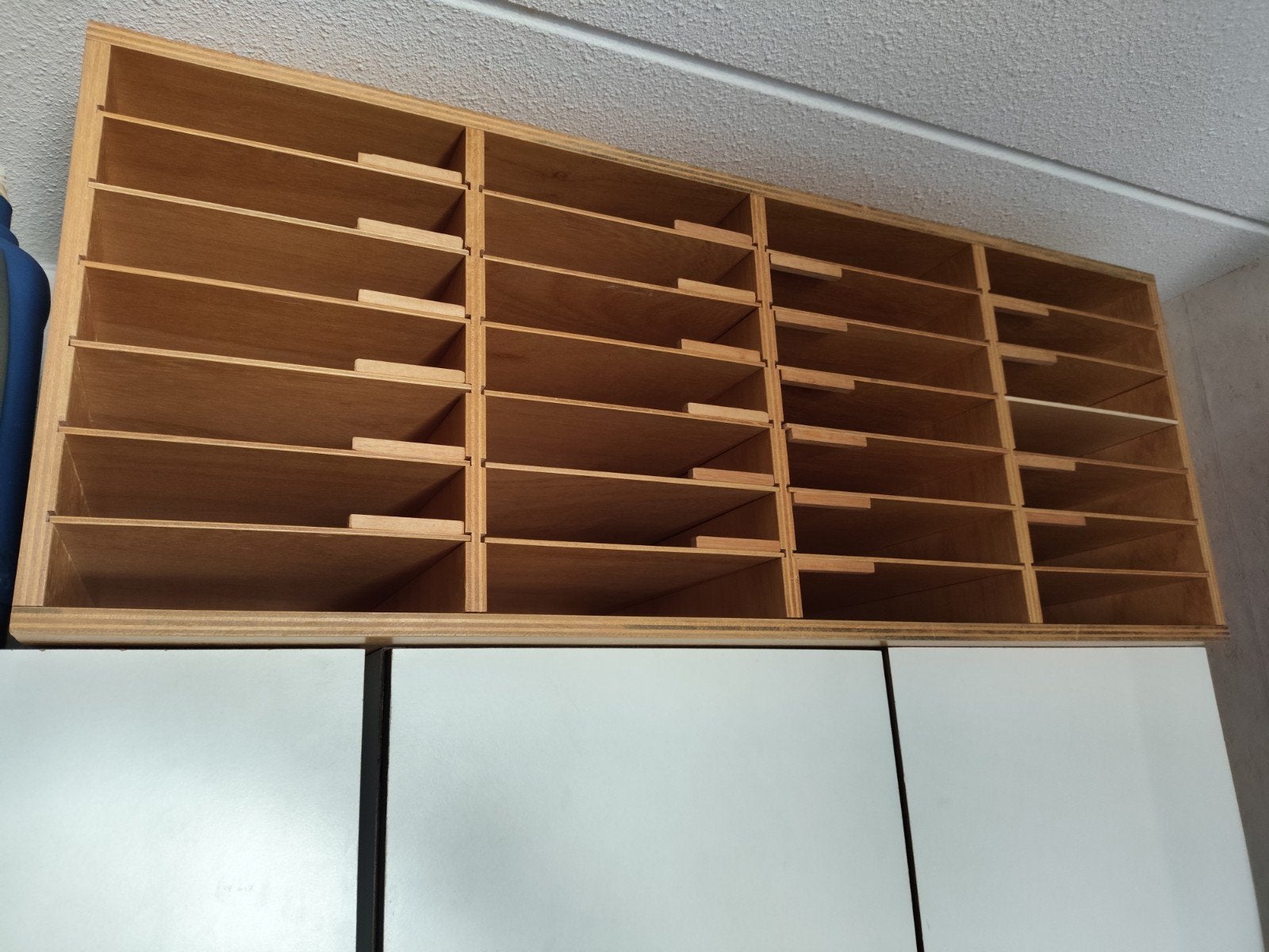 Houten sorteerkast met 30 vakken, Huis en Inrichting, Ophalen, Gebruikt