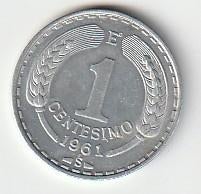 1  cent  1961  Chili. km. 189, Postzegels en Munten, Munten | Amerika, Ophalen of Verzenden, Noord-Amerika, Losse munt