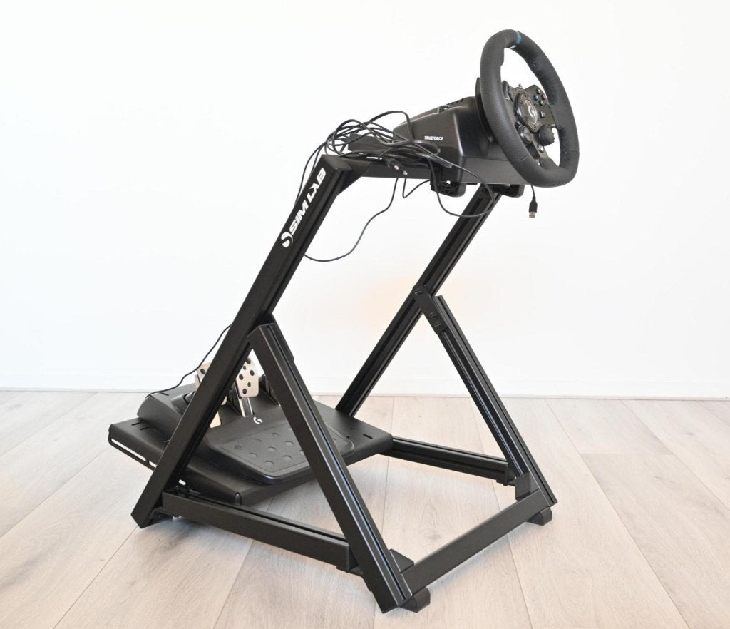 G923 stuur + Simlab Wheel Stand Pro & Seat support, Ophalen, Zo goed als nieuw, Stuur of Pedalen