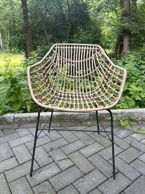 8 tuinstoelen, Tuin en Terras, Tuinstoelen, Ophalen, Gebruikt, Kunststof