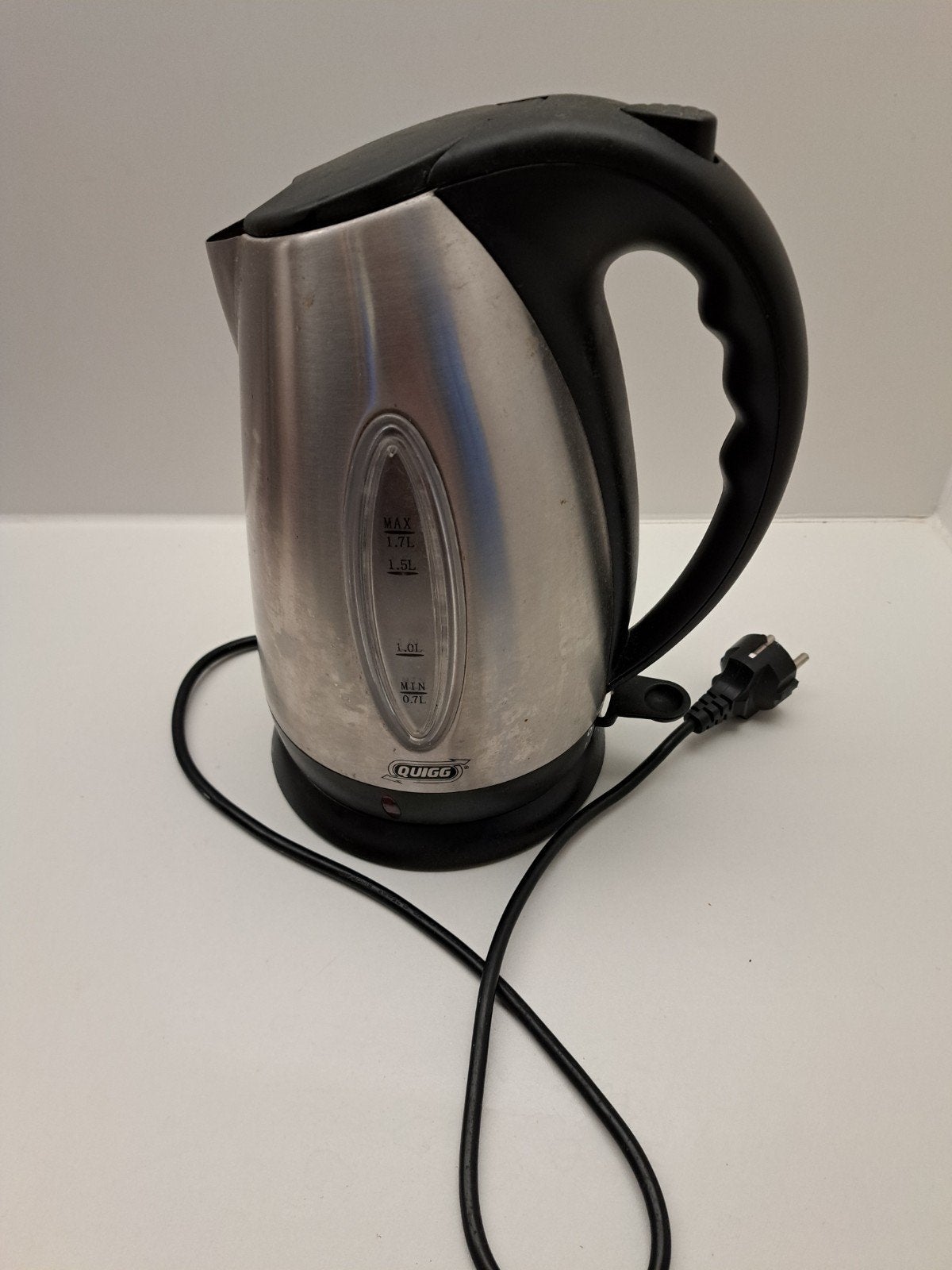 Gebruikte Quigg waterkoker, Witgoed en Apparatuur, 1 tot 2 liter, Ophalen, Gebruikt