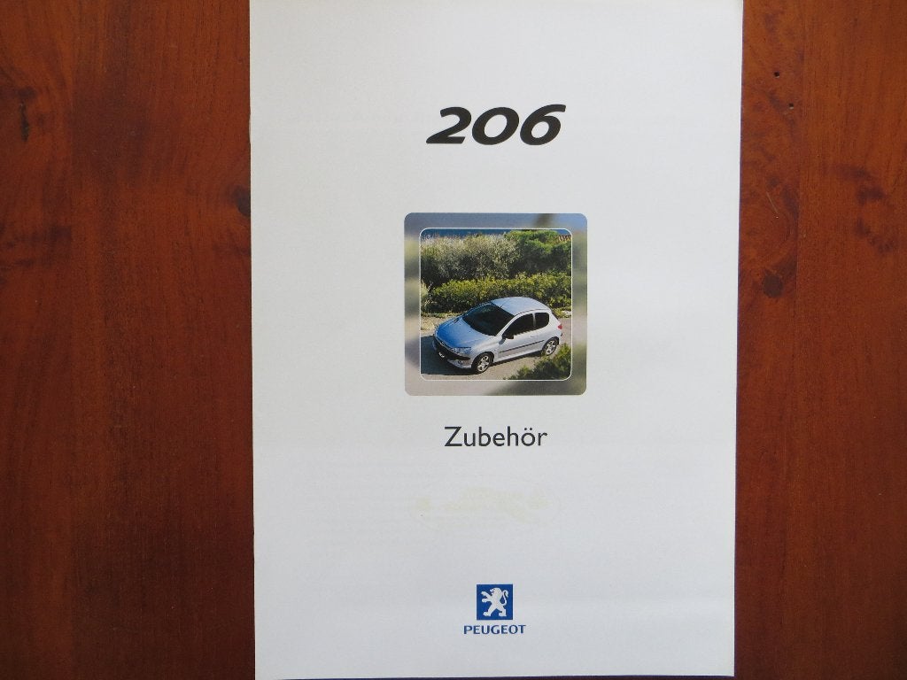Peugeot 206 Zubehör (jan. 2002), Ophalen of Verzenden, Nieuw, Peugeot