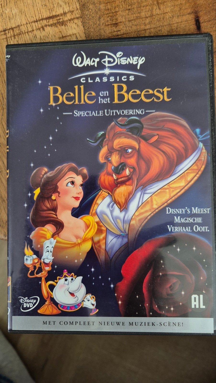 beauty and the beast dvd, Alle leeftijden, Ophalen of Verzenden, Zo goed als nieuw, Actie en Avontuur