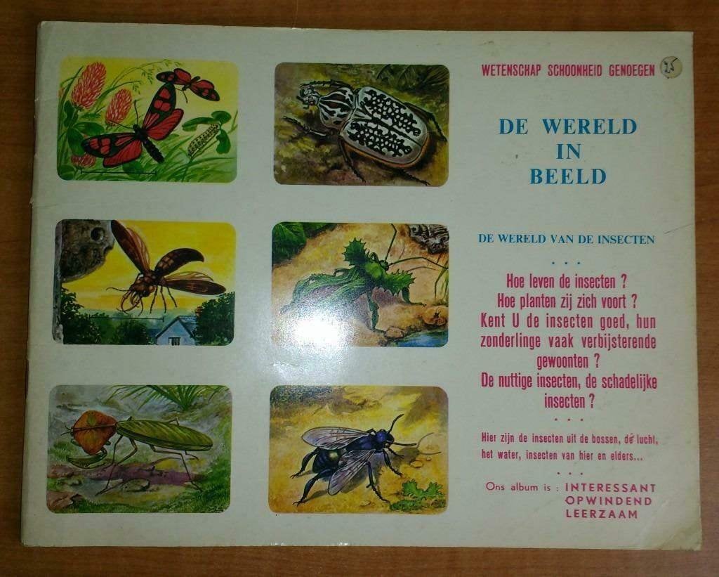 Stickeralbum: De Wereld der insekten (Hemma), Boeken, Ophalen, Natuur algemeen