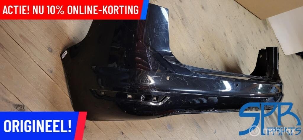 VW SHARAN 7N0 ACHTERBUMPER ZWART 4xPDC 7N0807421B 7N0807417B, Gebruikt, Volkswagen, Ophalen of Verzenden, Volkswagen