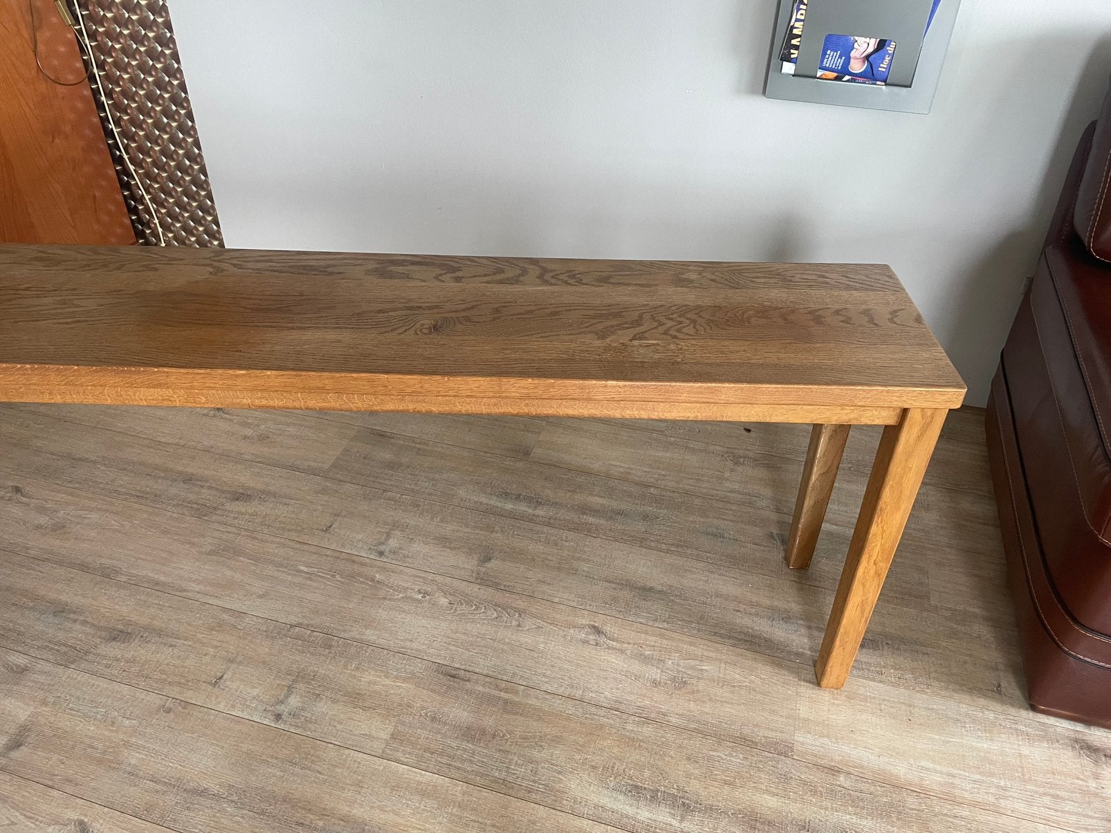 Te koop site table, Huis en Inrichting, Tafels | Eettafels, Zo goed als nieuw, 150 tot 200 cm, Rechthoekig, 50 tot 100 cm