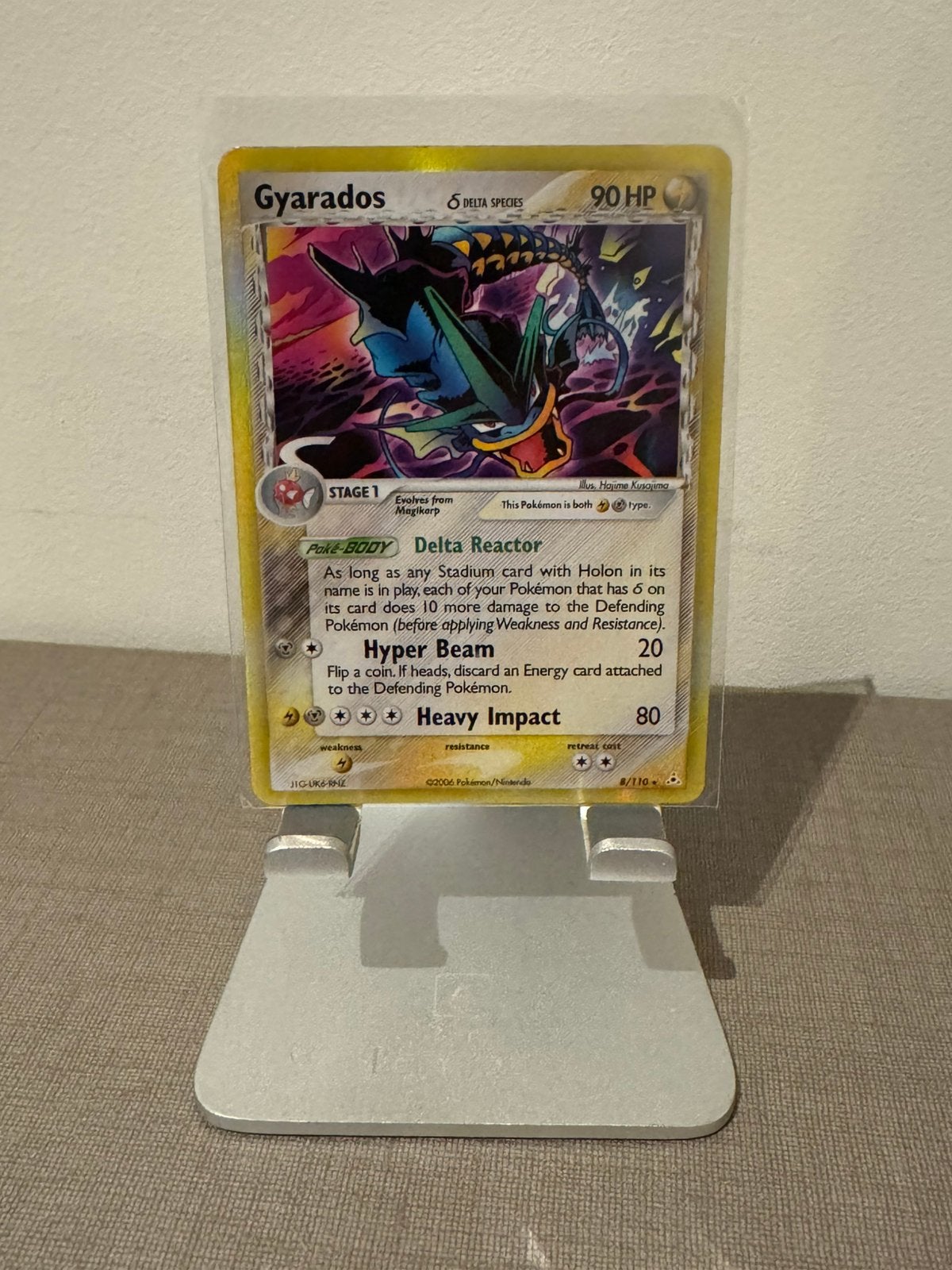 Vintage Pokemon Kaarten (Gyarados, Gengar, Darkrai, Eevee’s), Ophalen of Verzenden, Zo goed als nieuw, Meerdere kaarten
