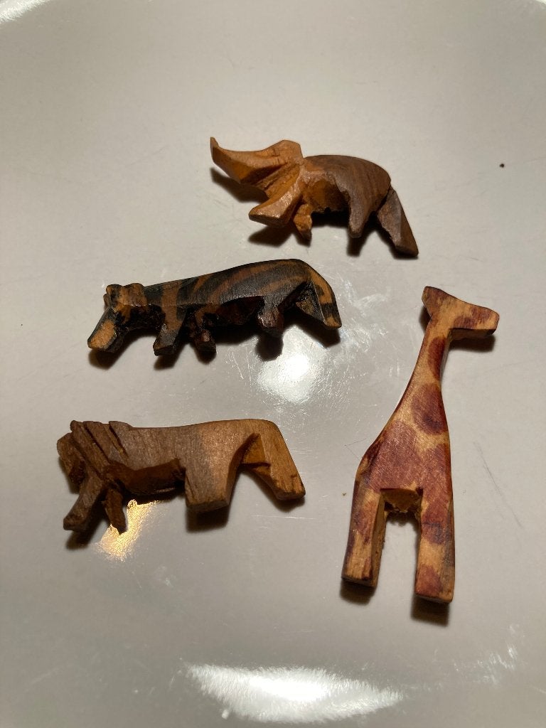 Houten kralen, dier, Hobby en Vrije tijd, Kralen en Sieraden maken, Ophalen of Verzenden, Nieuw, Kraal