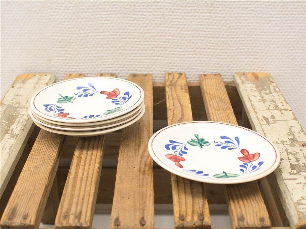 Boerenbont schoteltjes Boch Belgium GERESER$VEERD 12284