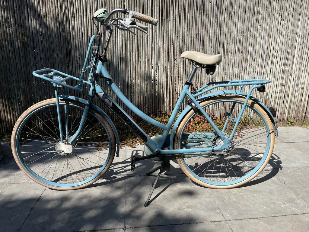 Licht blauwe Sparta Pickup 28inch, Fietsen en Brommers, Fietsen | Dames | Damesfietsen, Sparta, Gebruikt, Versnellingen, 56 cm of meer