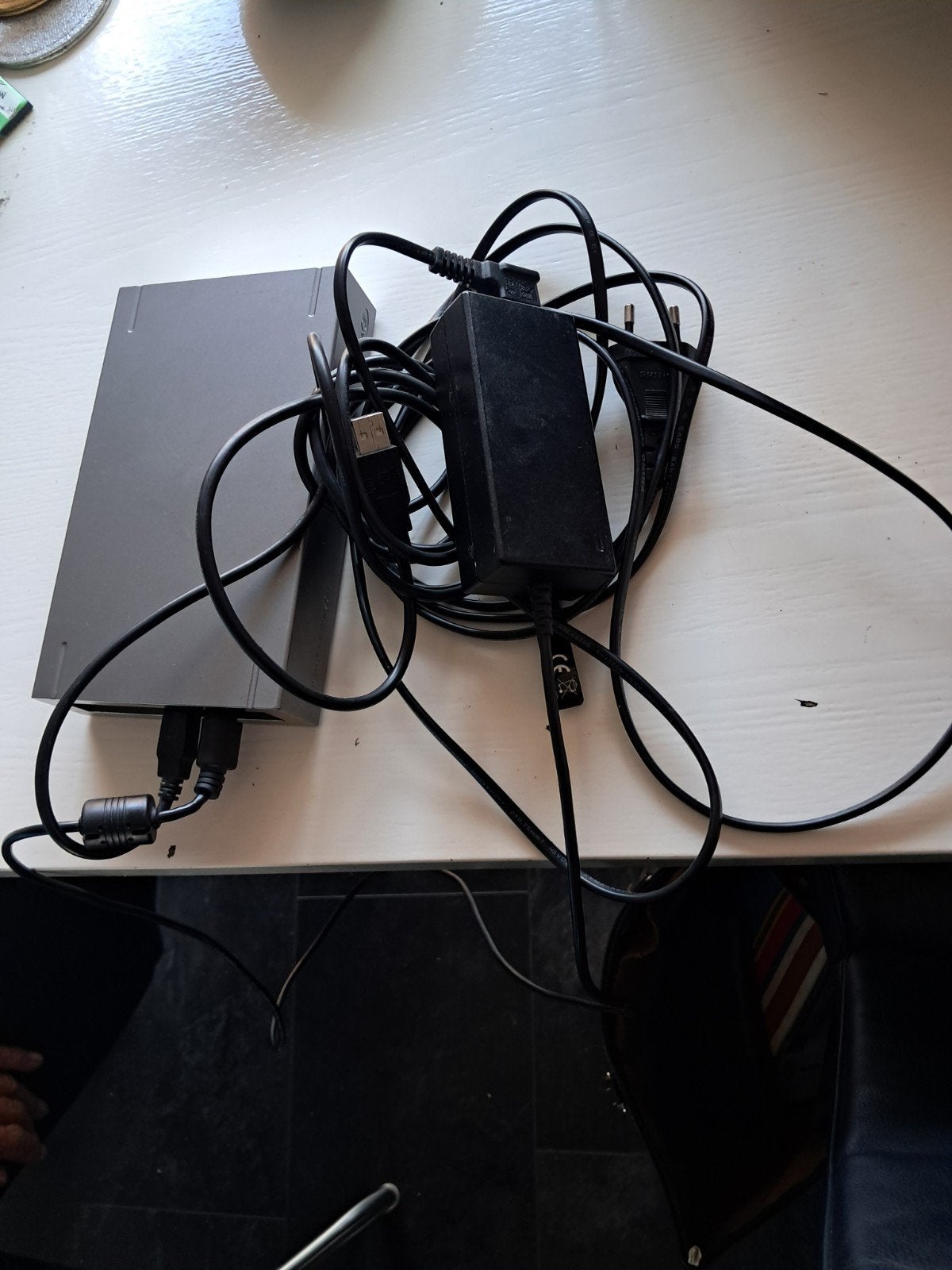 FA Porsche LaCie externe harde schijf 297 GB met kabels, Ophalen, Gebruikt, 297 GB, LaCie