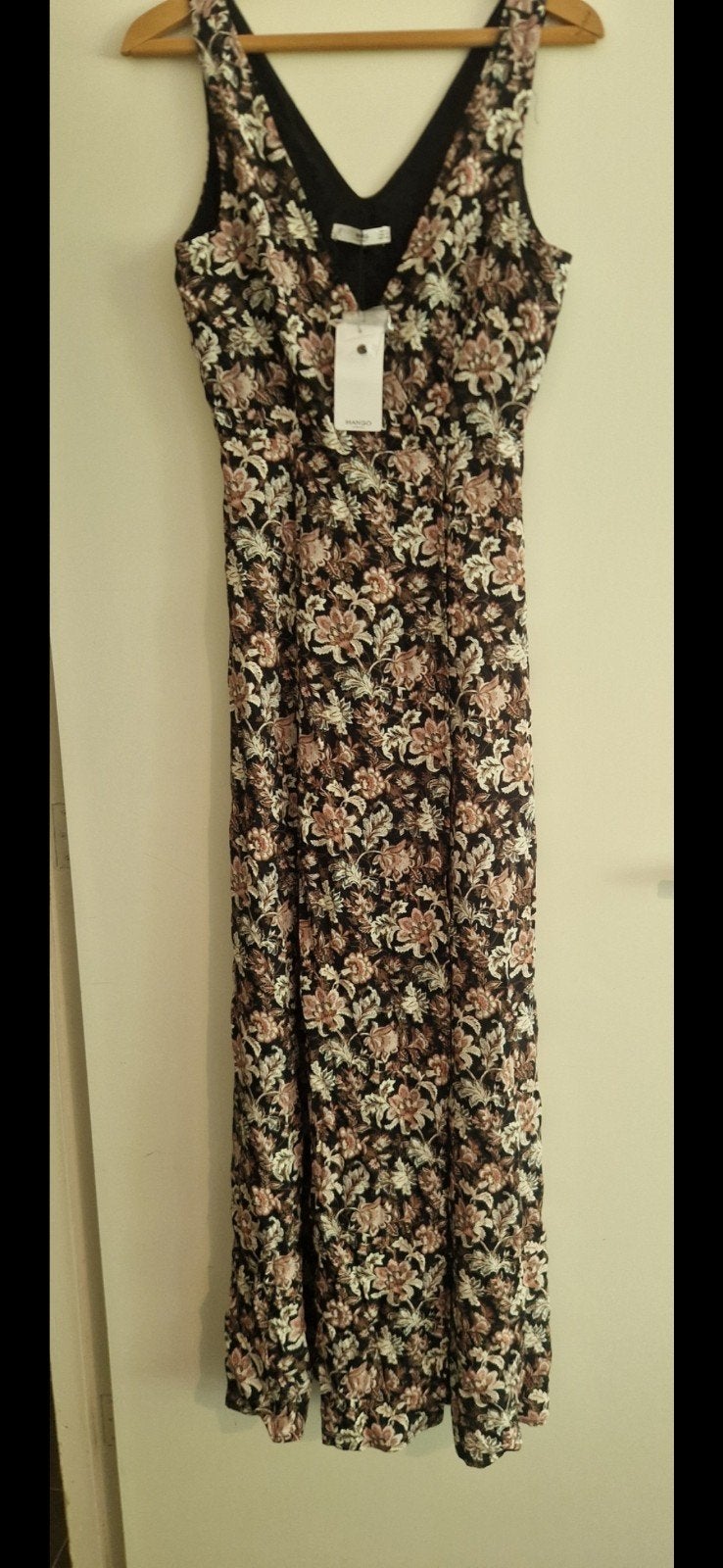 Nieuwe Mango overslag jurk met bloemenprint - Maat S, Ophalen, Mango, Meerkleurig, Nieuw