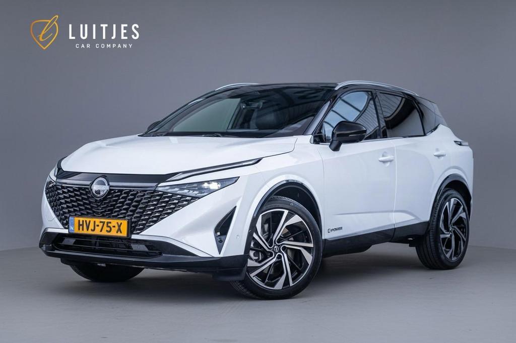 Nissan QASHQAI 1.5 e-Power 205pk Tekna+ OrgNL|Full-option|Bo, 1497 cc, Gebruikt, 2 kWh, Wit