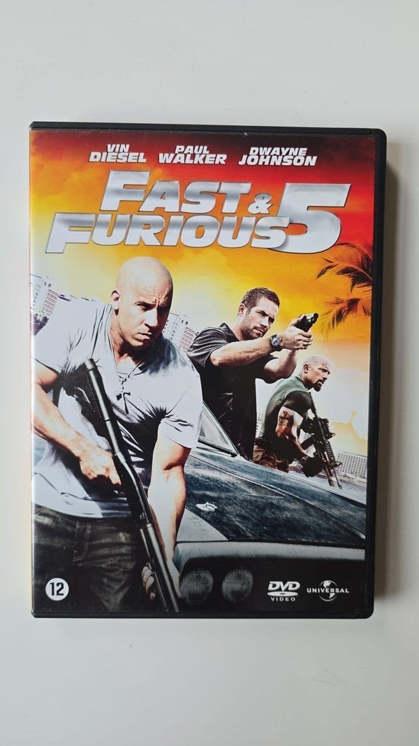 FAST & FURIOUS 5 (DVD), Vanaf 12 jaar, Verzenden, Zo goed als nieuw