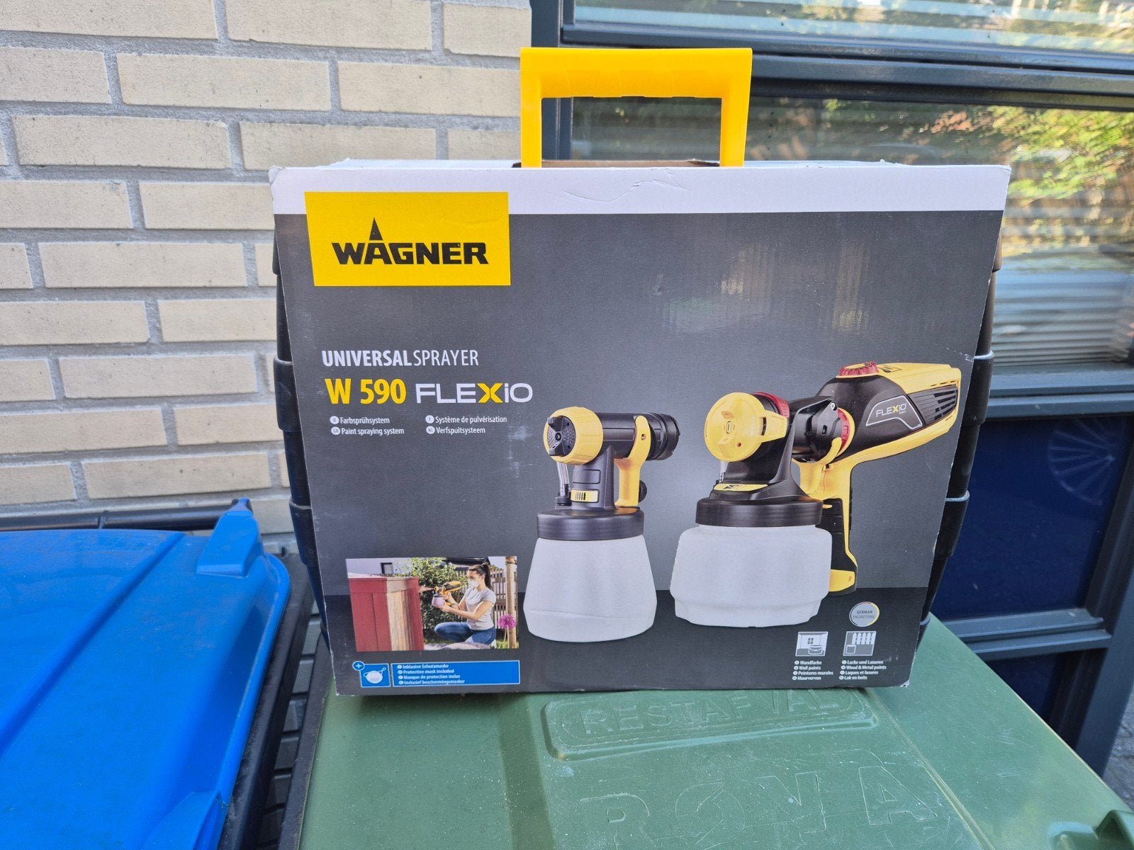 Wagner W 590 FLEXiO Universele Verfspuit, Ophalen, Gebruikt, Verfspuit of Verfpomp