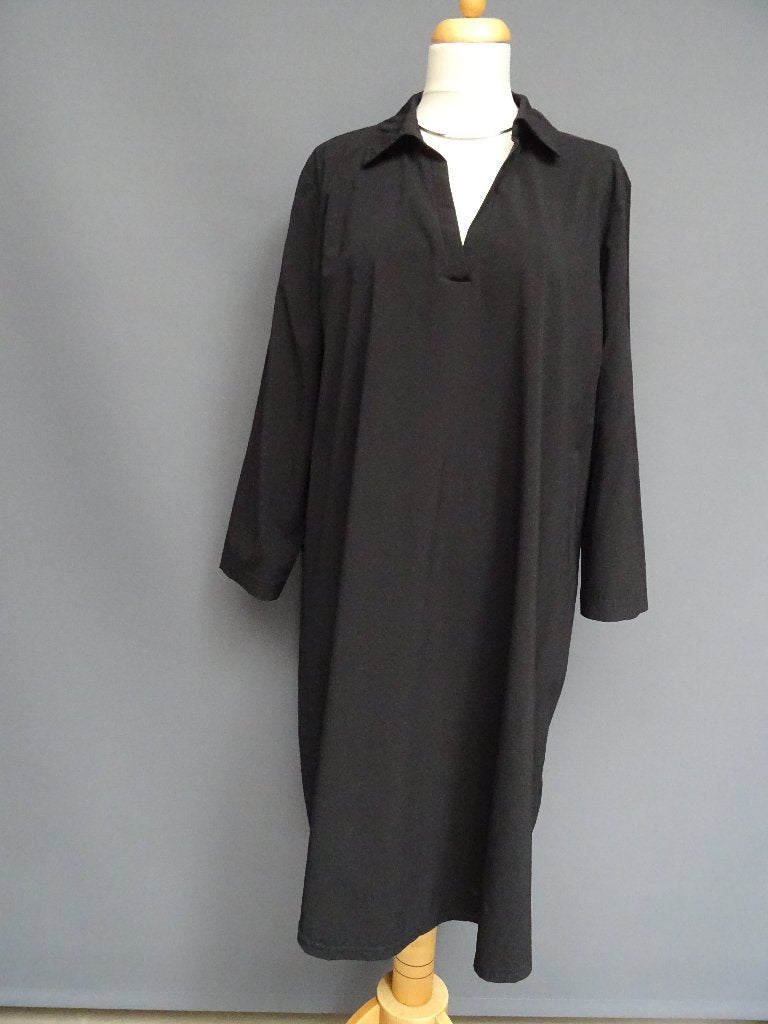 &CO WOMAN maat XXL, travelstof jurk., Zwart, Maat 46/48 (XL) of groter, &Co Woman, Ophalen of Verzenden