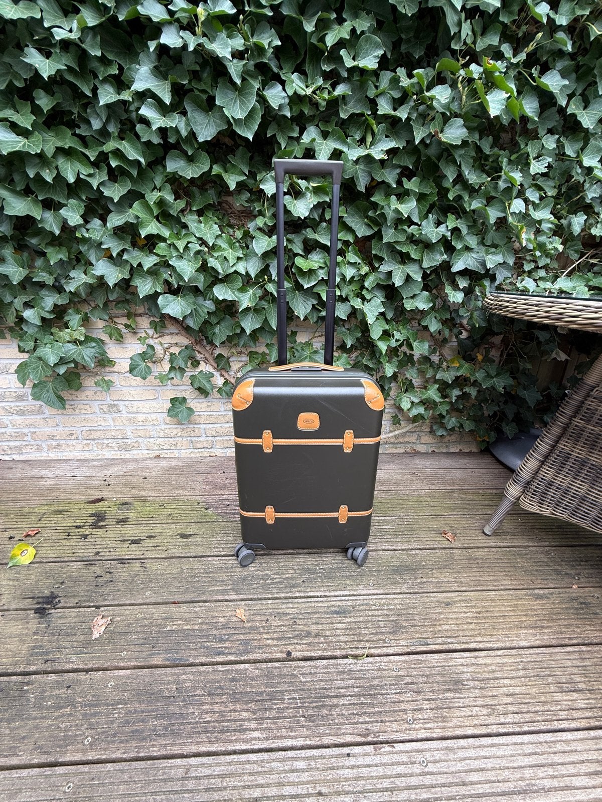 Bric's Bellagio handbagage koffer | Olijfgroen | Cabin, Sieraden, Tassen en Uiterlijk, Koffers, Zo goed als nieuw, Hard kunststof
