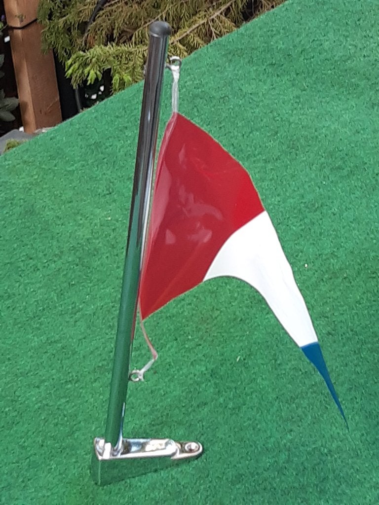 RVS vlaggenmast, Ophalen, Zo goed als nieuw