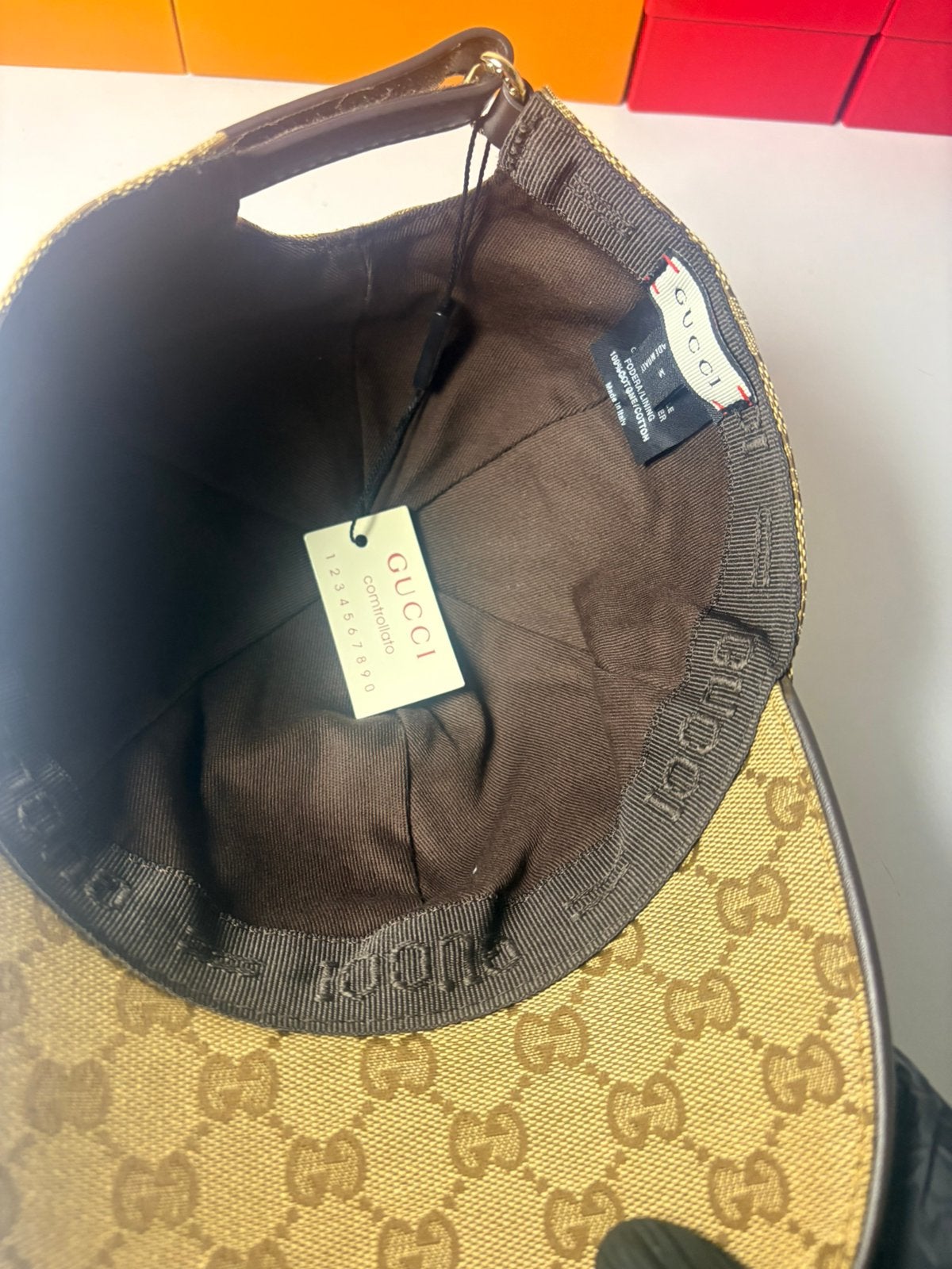 Gucci Pet/Cap Limited Edition Blauw, Ophalen of Verzenden, Nieuw, 57 cm (M, 7⅛ inch) of minder, Pet
