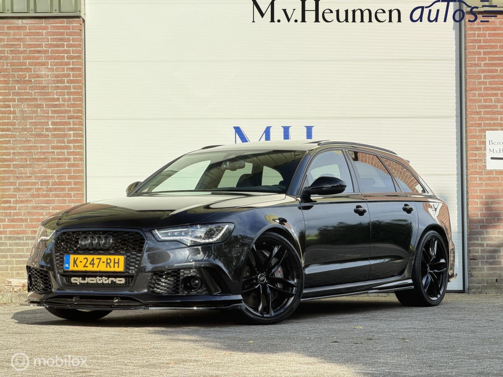 Audi RS 6 Avant 4.0 TFSI quattro Keramisch Milltek Head UP K, Auto's, Automaat, Euro 5, Gebruikt, Vierwielaandrijving