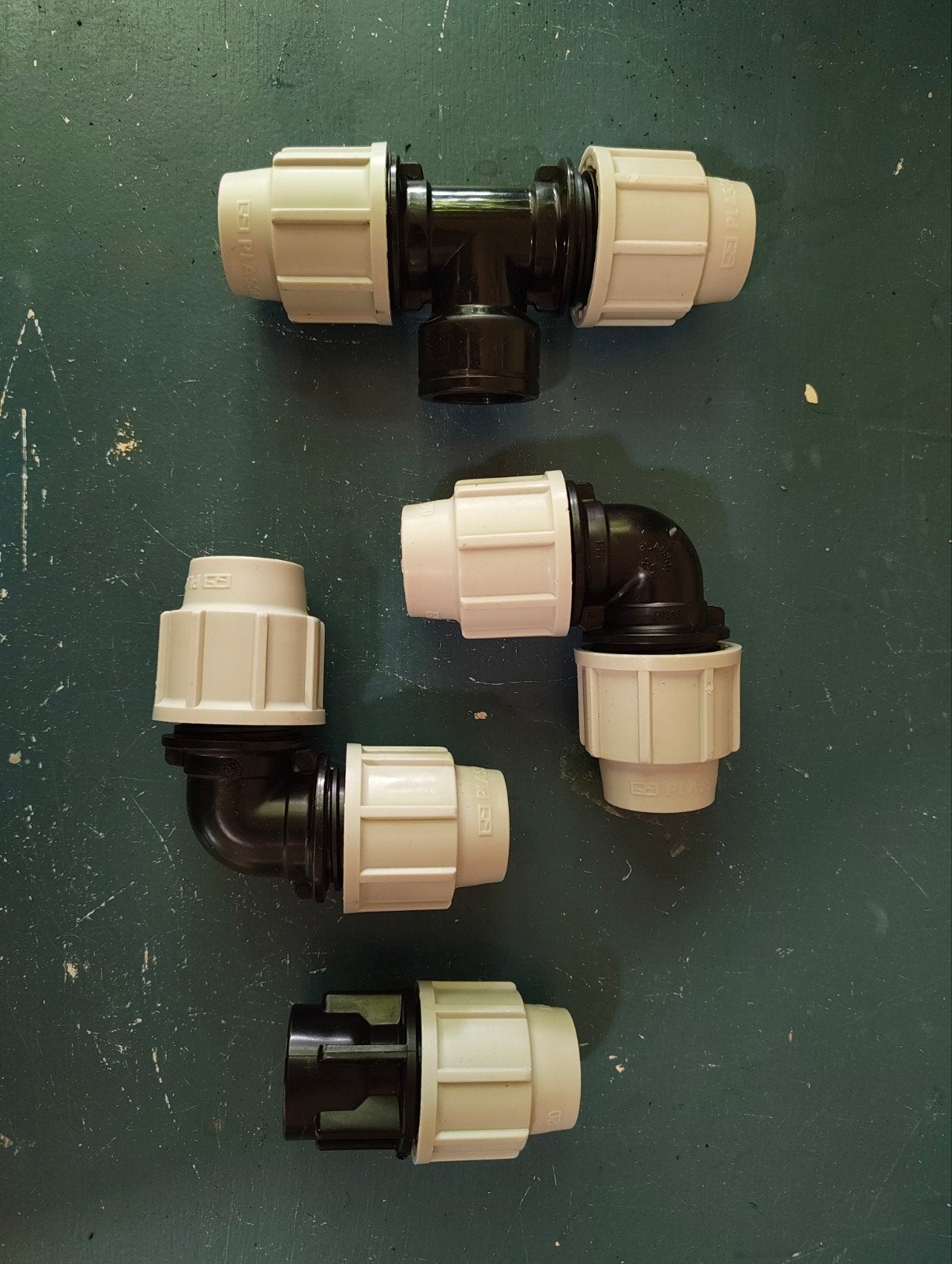 Tyleen koppelingen 20mm met diverse kraanaansluitingen, Doe-het-zelf en Verbouw, Buizen en Afvoer, Ophalen, Overige materialen