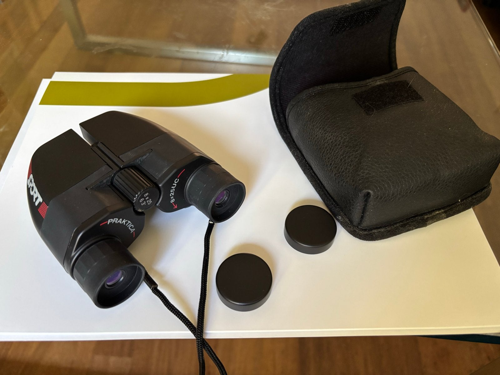 Nieuw! Praktica Sport 8x25UC Verrekijker met hoes, Audio, Tv en Foto, Optische apparatuur | Verrekijkers, Dakkant (recht), Nieuw
