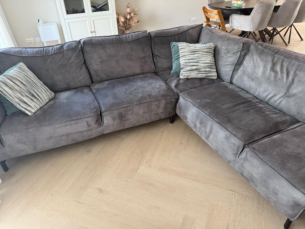 Bank, Huis en Inrichting, Banken | Bankstellen, Ophalen, 250 tot 300 cm, Gebruikt, Hoekbank