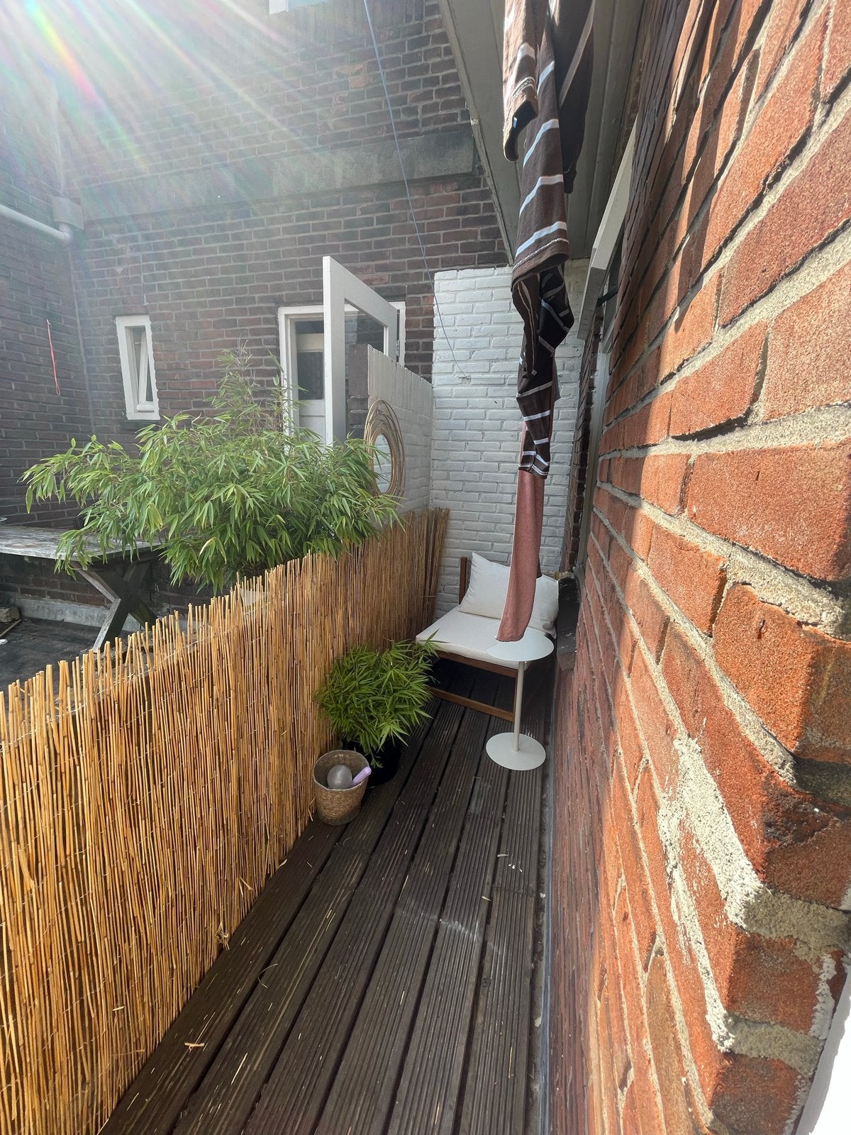 Bamboo balkon 600 cm * 100 cm, Tuin en Terras, Tuinschermen, Ophalen, Nieuw, Overige materialen, 200 cm of meer
