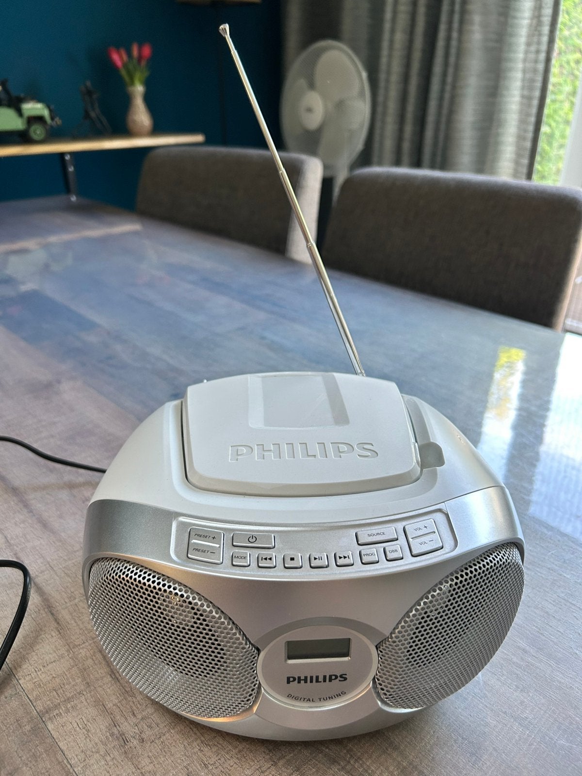 Philips radio/cd speler, Ophalen, Zo goed als nieuw, Radio, Met cd-speler
