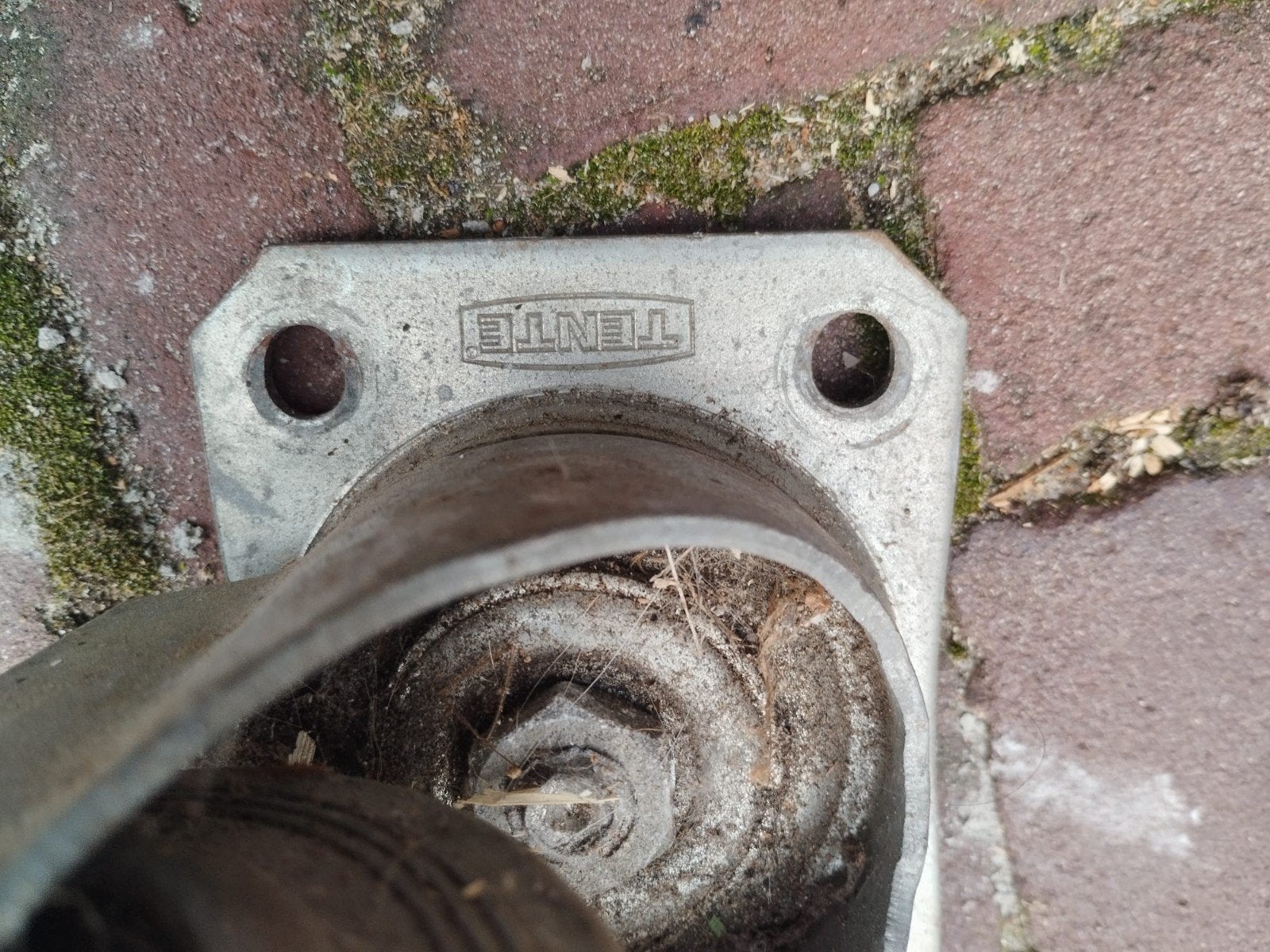 Set van 4 Tente zwenkwielen - Made in Germany, Ophalen, Gebruikt