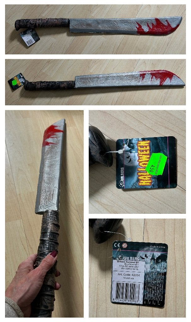 Zwaard / speelgoedzwaard / halloween / NIEUW, Ophalen of Verzenden, Nieuw, Accessoires