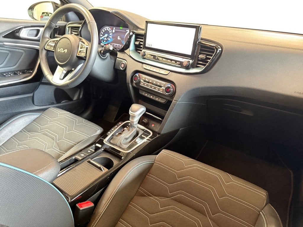 Kia Ceed 1.0 T-GDi MHEV Design Edition, Euro 6, Leder en Stof, Zwart, Origineel Nederlands