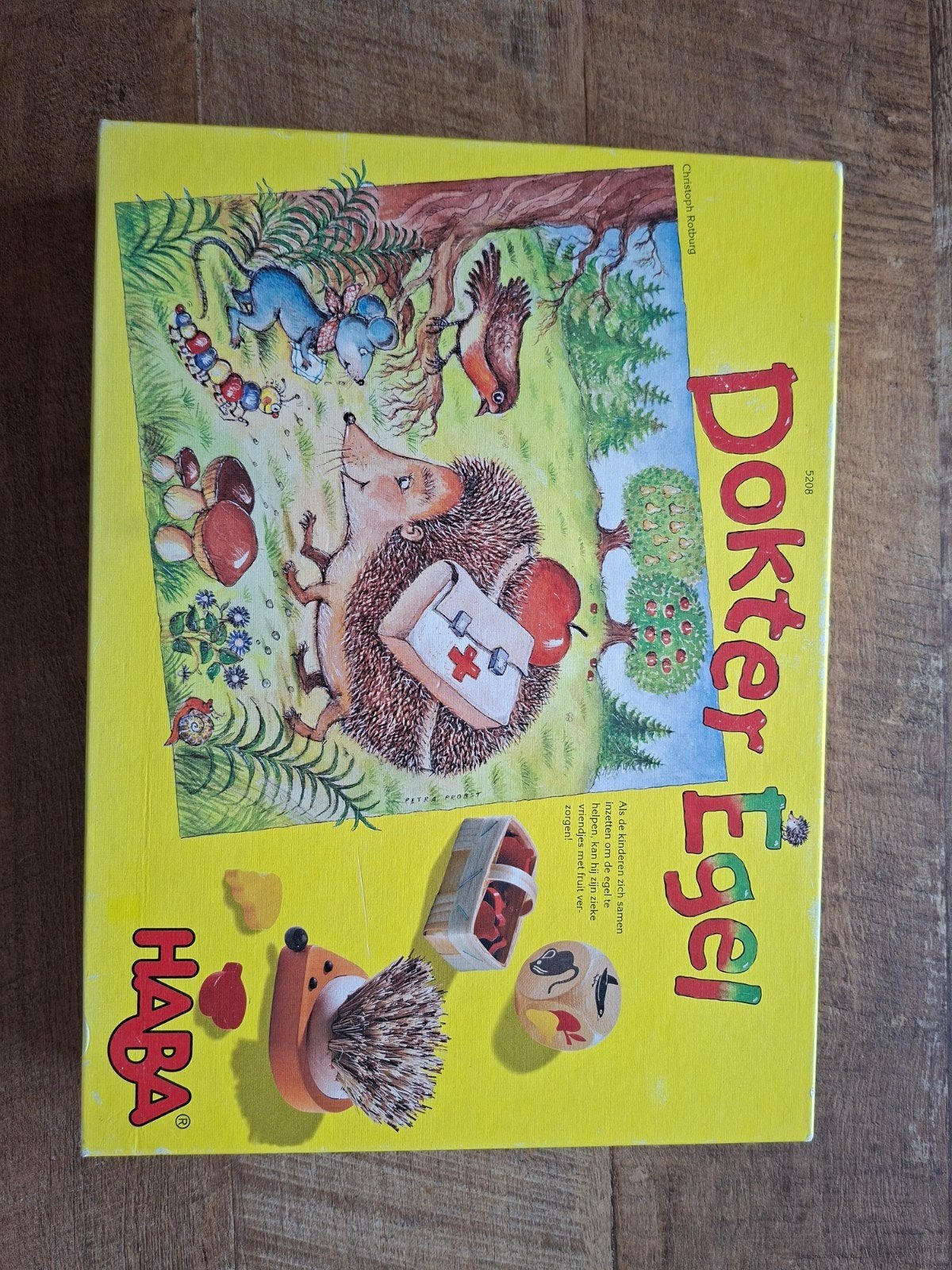 Dokter Egel spel - Leuk en simpel voor jonge kinderen, Hobby en Vrije tijd, Gezelschapsspellen | Bordspellen, Ophalen of Verzenden