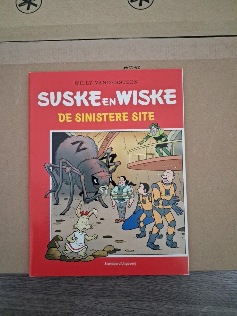 Suske en Wiske – De sinistere site + De Musical, Eén stripboek, Ophalen of Verzenden, Zo goed als nieuw, Willy Vandersteen