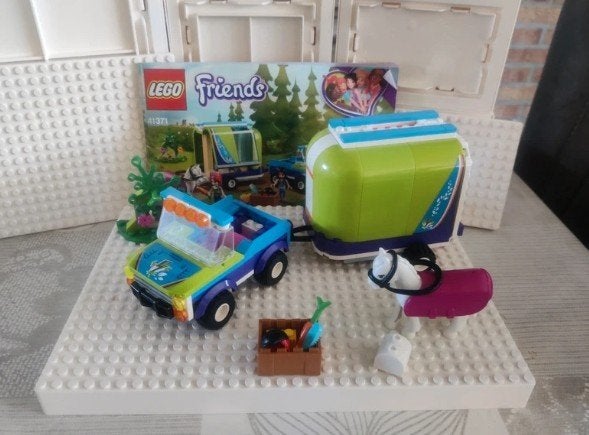 Lego Friends Mia's horse trailer 41371, Gebruikt, Lego, Friends, Ophalen of Verzenden