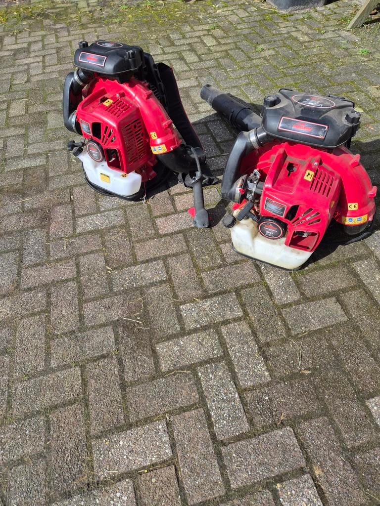 twee gardentec bladblazers, Tuin en Terras, Bladblazers, Gebruikt, Benzine, Ophalen