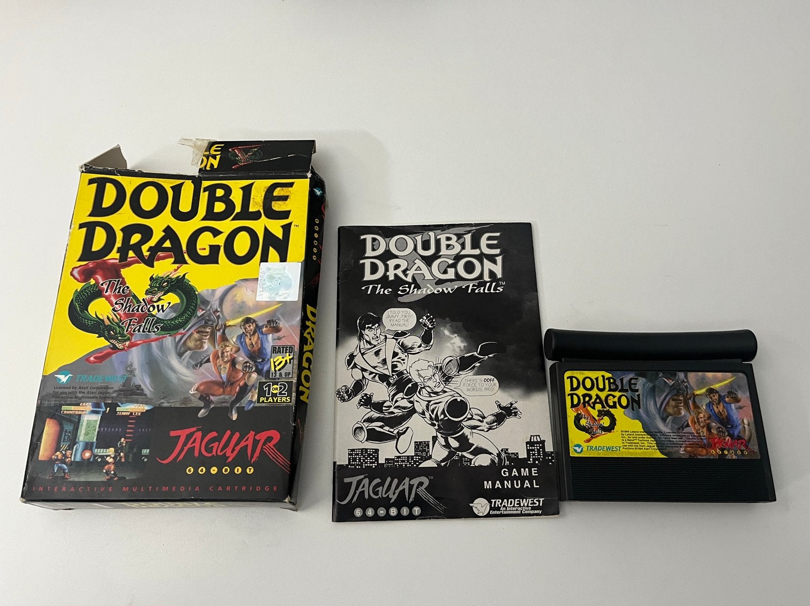 Double Dragon: The Shadow Falls - Atari Jaguar (Compleet), Spelcomputers en Games, Gebruikt, Vechten, 2 spelers, Ophalen of Verzenden
