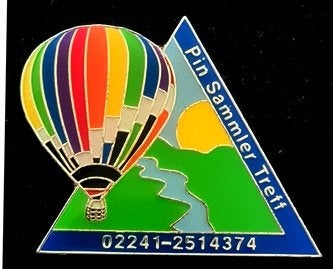 Ballon pin- Sammler Treff driehoek, Verzamelen, Verzenden, Nieuw, Transport, Speldje of Pin