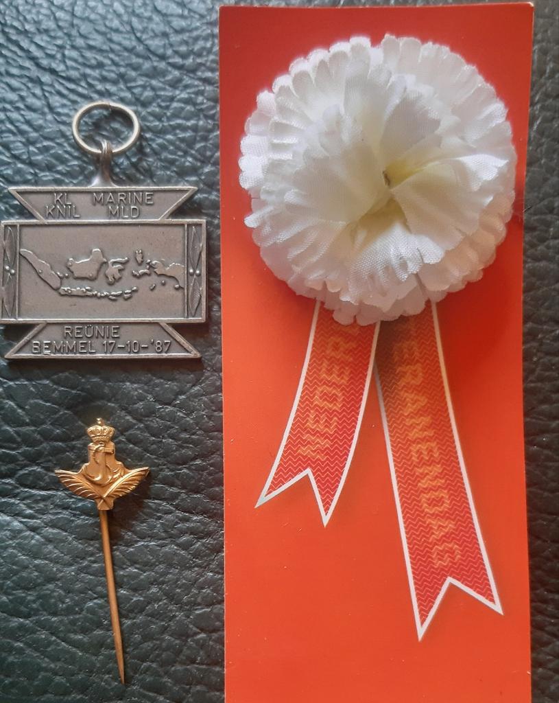 Marine Veteranen Emblemen incl. Mobilisatie Speld, Ophalen of Verzenden